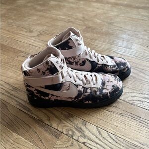 Nike Air Force 1 High Acid Wash Print 2018 Men’s Size 9 Used No Box